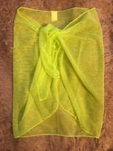 Load image into Gallery viewer, Mesh sarong cover up
